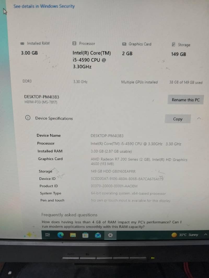core i5 5th generation complete computer 0