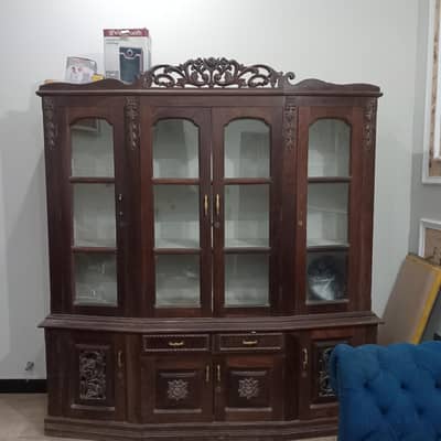 wooden made cupboard with  high storage capacity