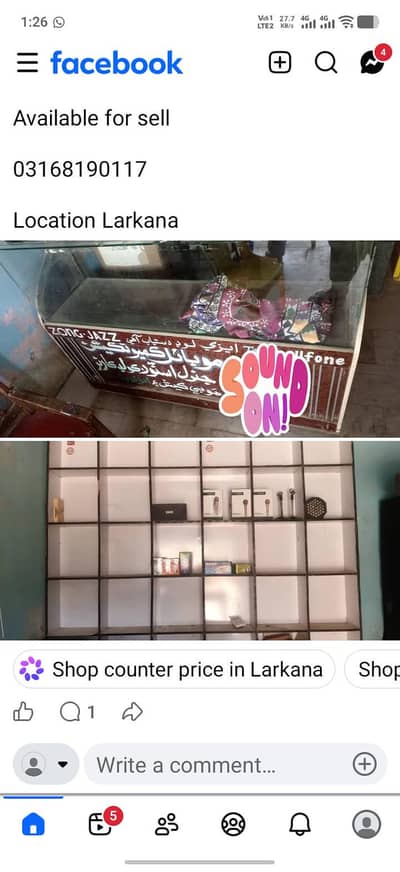 shop fetting and Counter available for sell