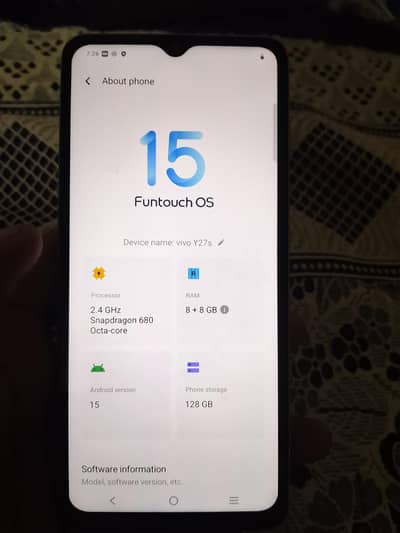 Vivo Y27s