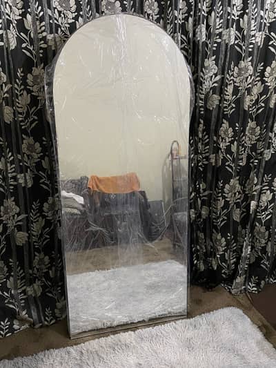 Standing mirror 6ft lenght 30 inch width custom made black colour