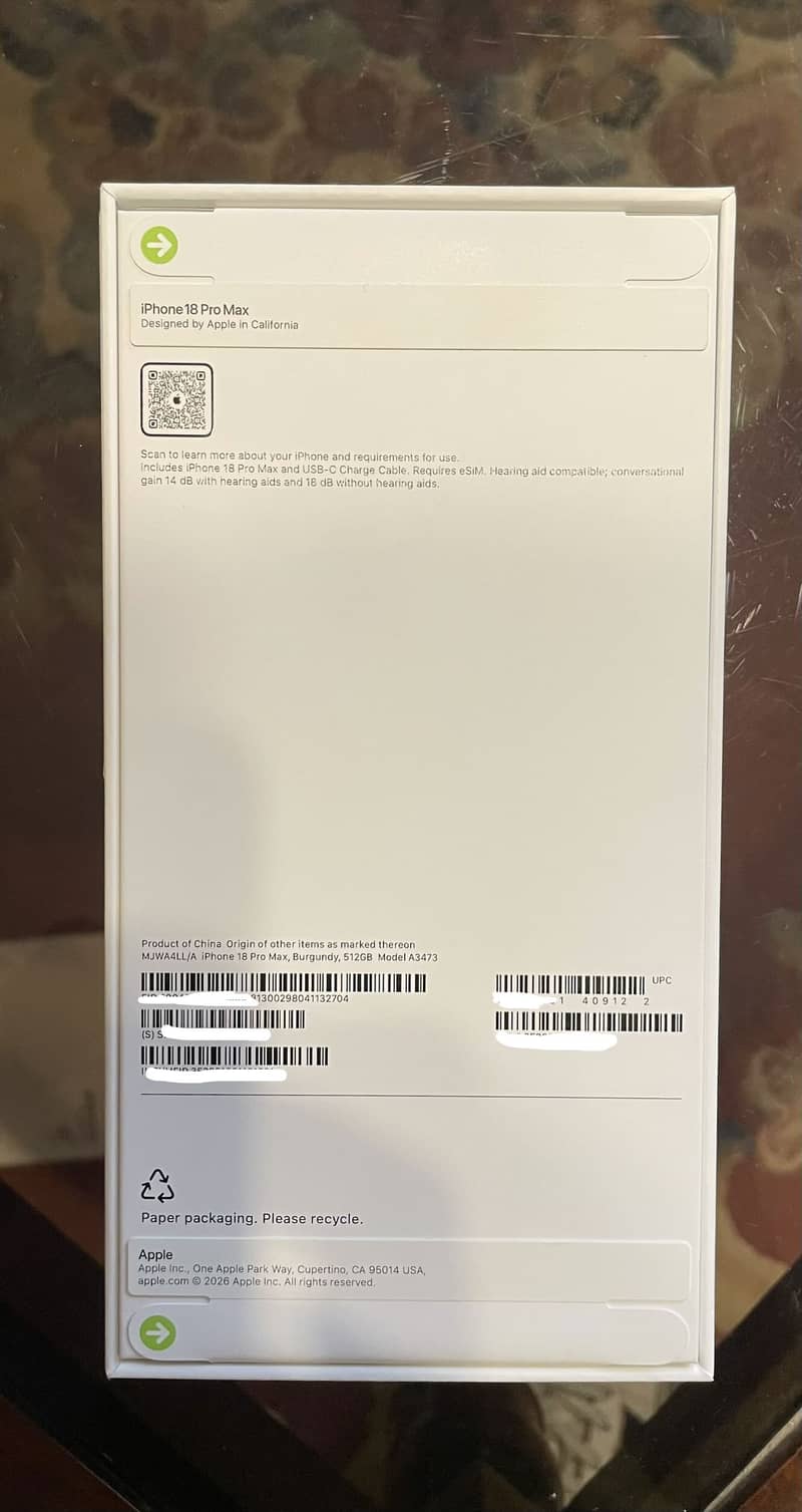 Apple iPhone 18 Pro Max 1