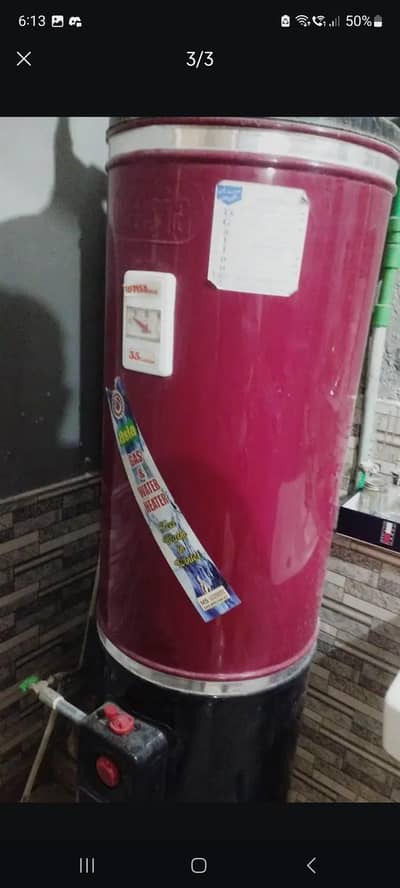 ASIA 35 Gallon Etectric + Gas