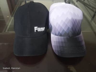 pack of 2 mens  wear caps good quality no used brand new hai