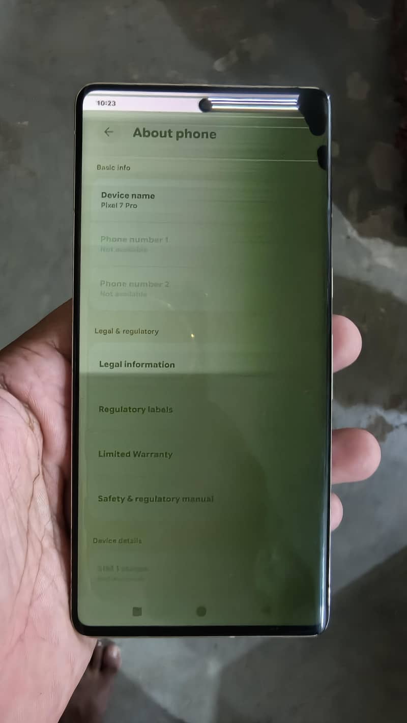 Google Pixel 7 Pro 4
