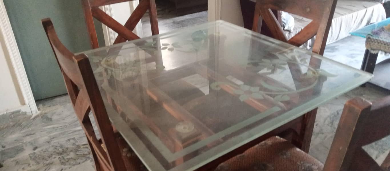 4 chair dining table 1