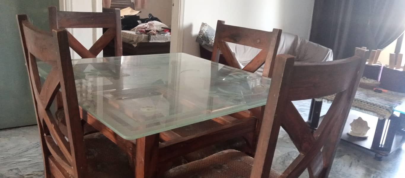 4 chair dining table 4