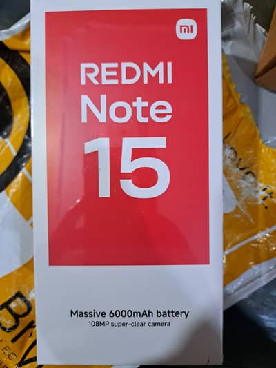 Xiaomi Redmi Note 15 5G