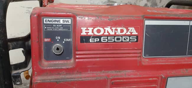 Honda 6500 Generator for Sale - Excellent Condition