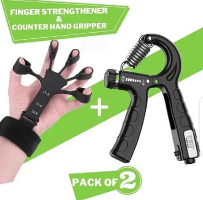 Buy 1 hand gripper and get 1 finger gripper free