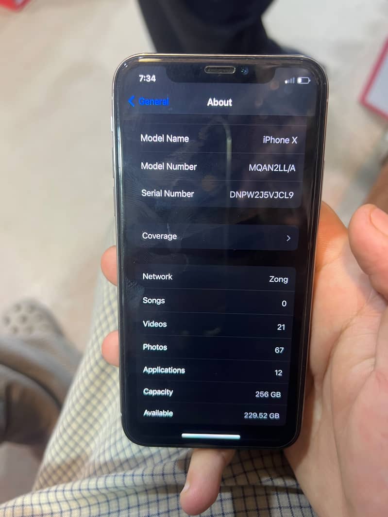 Apple iPhone X 7