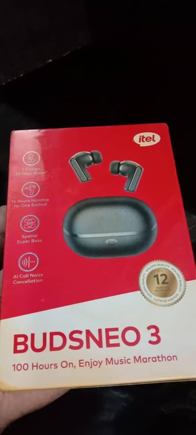itel Buds Neo 3 TWS Earbuds | Brand New Box Pack | 1 Year Warranty