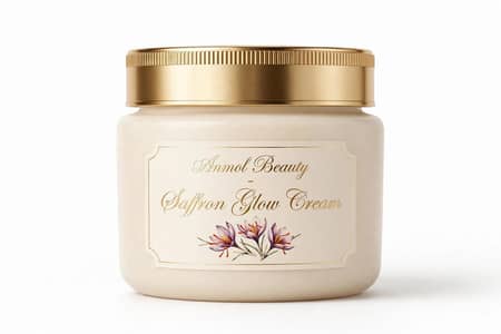 Anmol Beauty Saffron Glow Cream - قدرتی چمک کے لیے