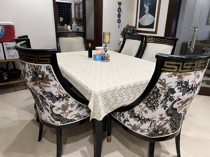 Dining table set 6