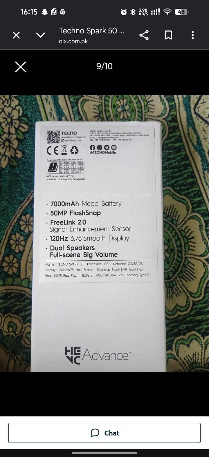 Tecno Other Model 8
