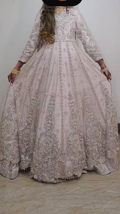 Luxury bridal |(Walima dress) |wedding dress | bridal maxi |
