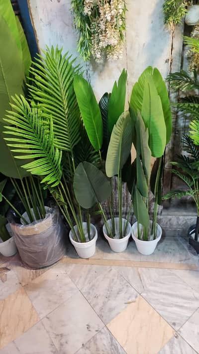 Artificial Plants Pots Flowers Leaves Tree Bails All Available