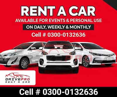 Rent a Car in Lahore | Self Drive & With Driver | Daily Monthly