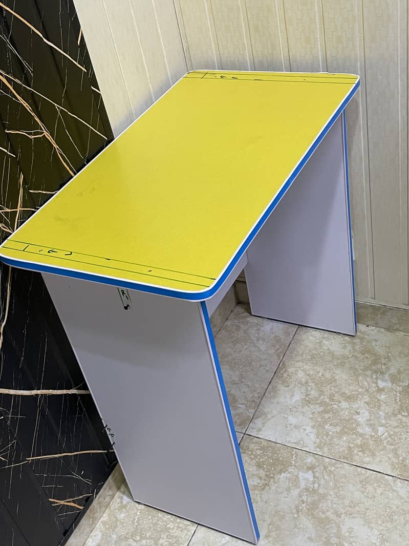 Multipurpose Study Table ? Durable Pre-Laminated Wood Computer Desk, 1