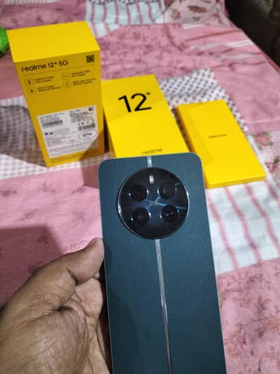 Realme 12 Plus 5G 8GB 256GB OFFICAL FULL BOXX