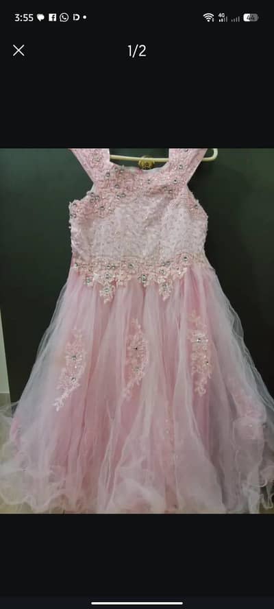 baby pink maxi
