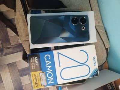 Tecno CAMON 20 8Gb ram 256gb storage