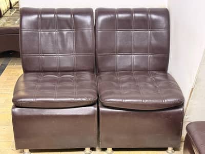 Premium Quality Office Leatherette Sofa Chairs