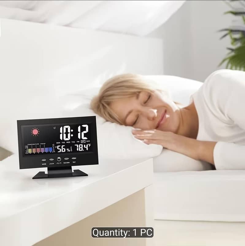 Multi-Functional LED Digital calendar clock Large Screen 1