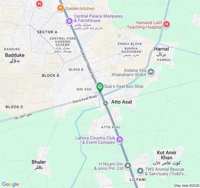 13 Kanal Brown Land for Sale on Sue-e-Asal Road, Lahore | 45 Lac per Kanal |