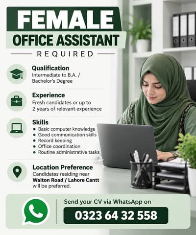 Female Office Assistant