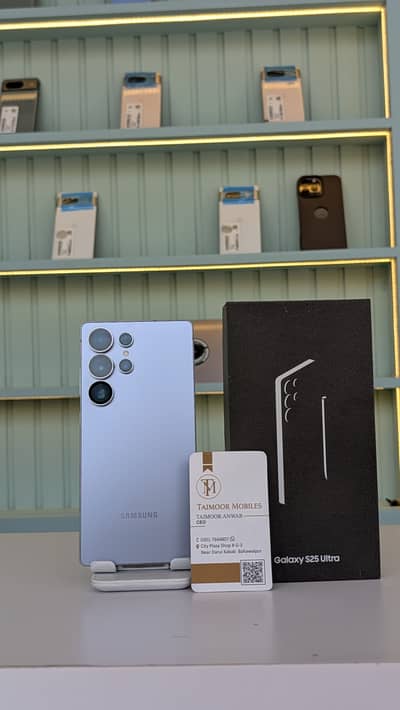 Samsung Mobile S25 Ultra Complete sim time