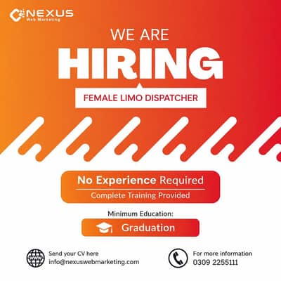 Female Limo Dispatcher Jobs in Lahore – Freshers