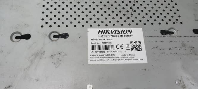 hikvision 16 channel nvr