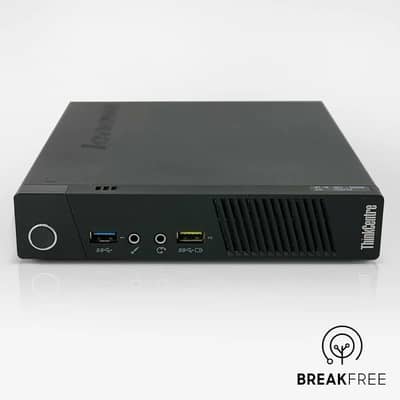 lenovo m73 4thgen xeon e3 1226 v3 1gb igpu+4gb ddr3+160gb hdd +charger