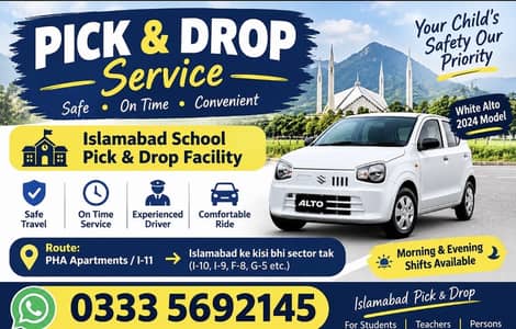 Pick and drop service