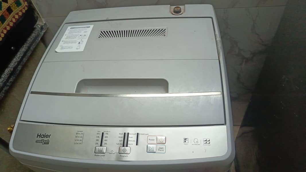 Haier Automatic washing machine 2