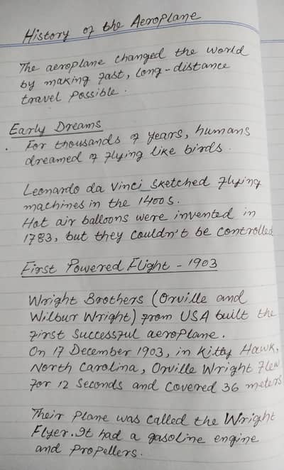 Hand writing Services