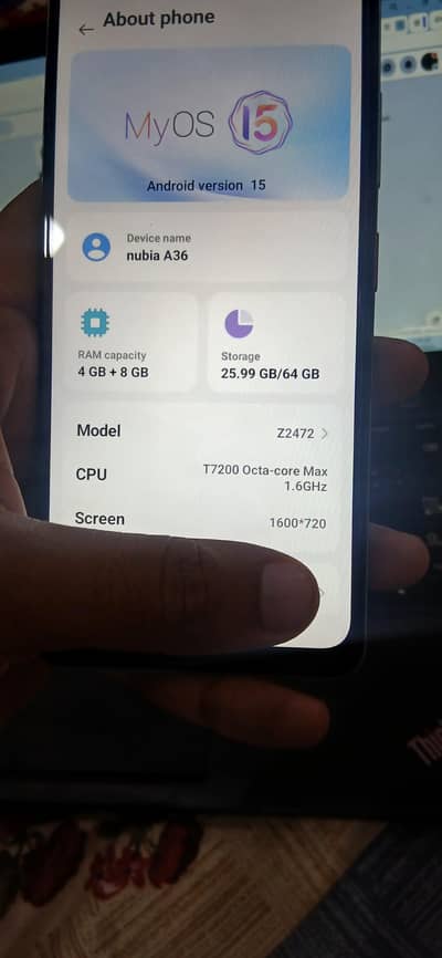 Zte Nubia A36