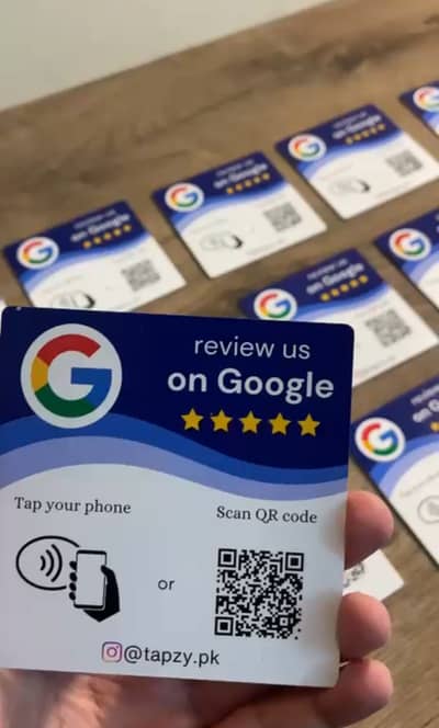 Google Review NFC cards