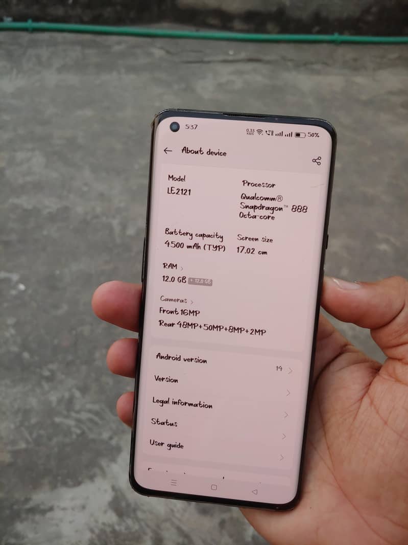 OnePlus 9pro 5G 9
