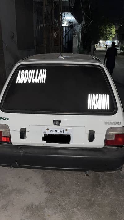Suzuki Mehran VX 2013 chill AC installed