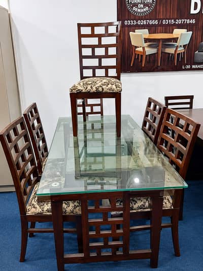 wood daining table with chair / fully qushan chair no 03330267666