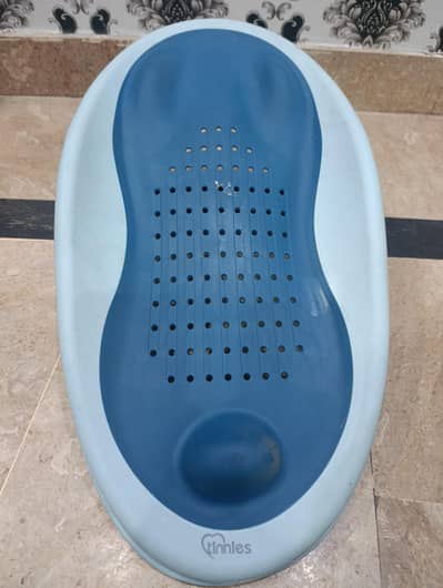 Tinnies Baby Bath Seat, Blue, 11x21 Inches, T031