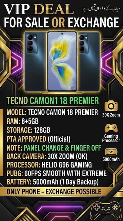 Tecno CAMON 18 Premier