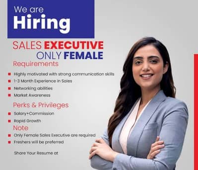 femal staff required for assistant manager