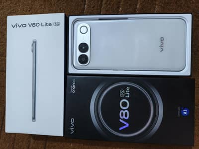 vivo v80 lite 5G urgent sell with full box