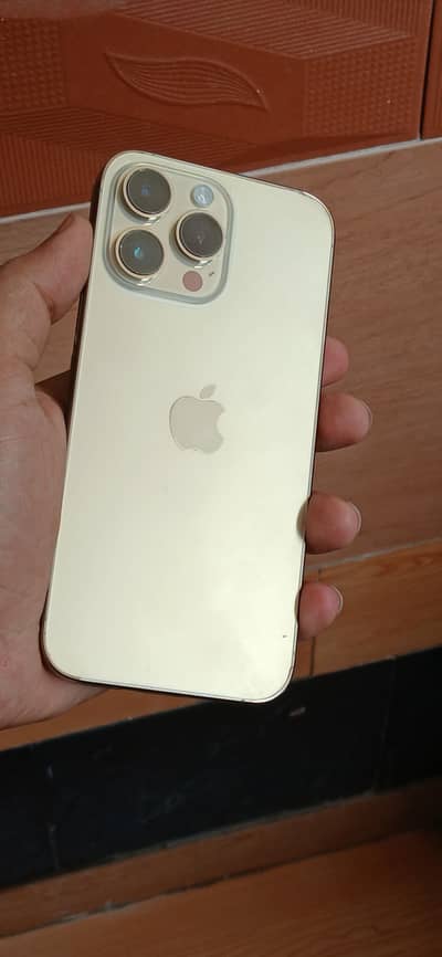 Iphone 14 pro max 128 jv 83% golden colour 9/10