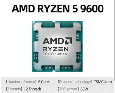 Ryzen 5 9600x (CPU) (TRAY)