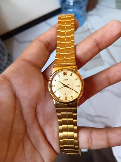 citizen quartz vinage watch