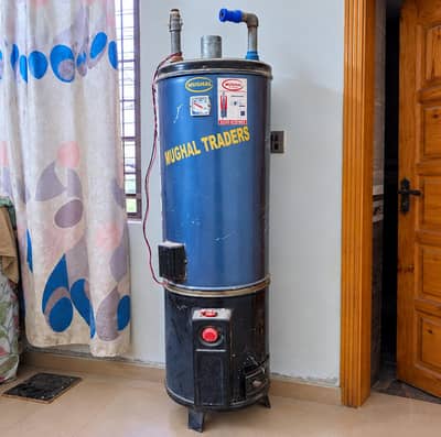 35 Gallon Full Jumbo Size Gas + Electric Heavy Duty Geyser